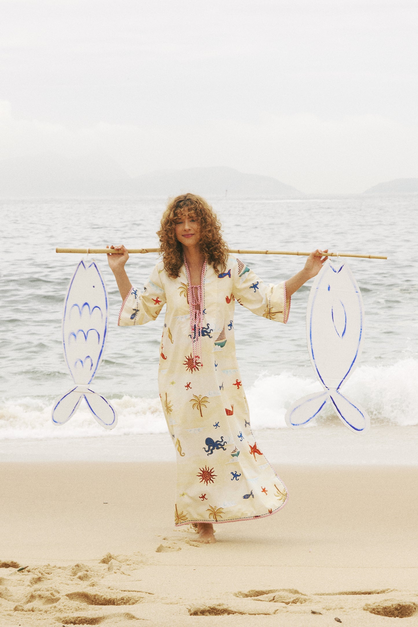 Túnica Calmaria - manteiga