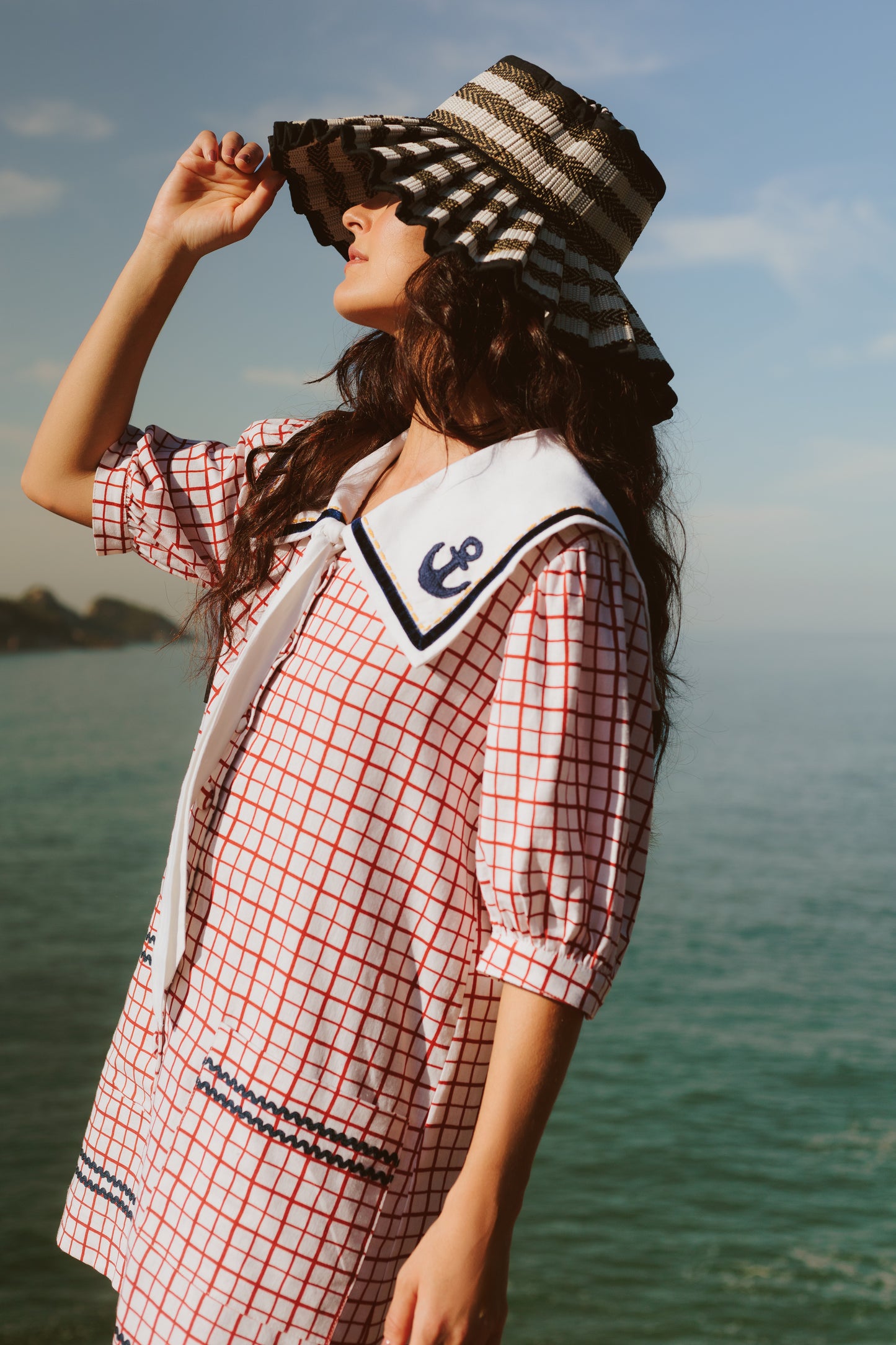 Vestido Navy Patacho - off