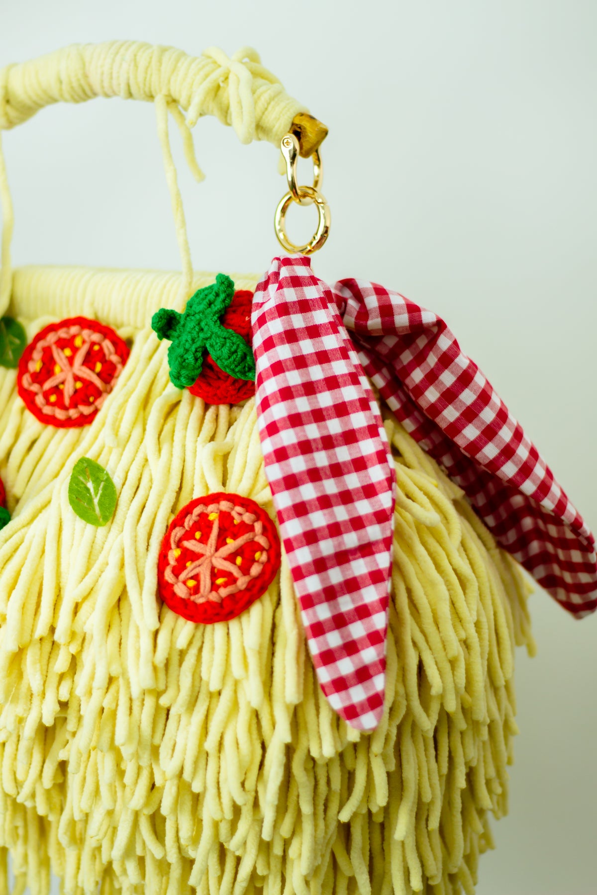 Bolsa Spaghetti - amarelo