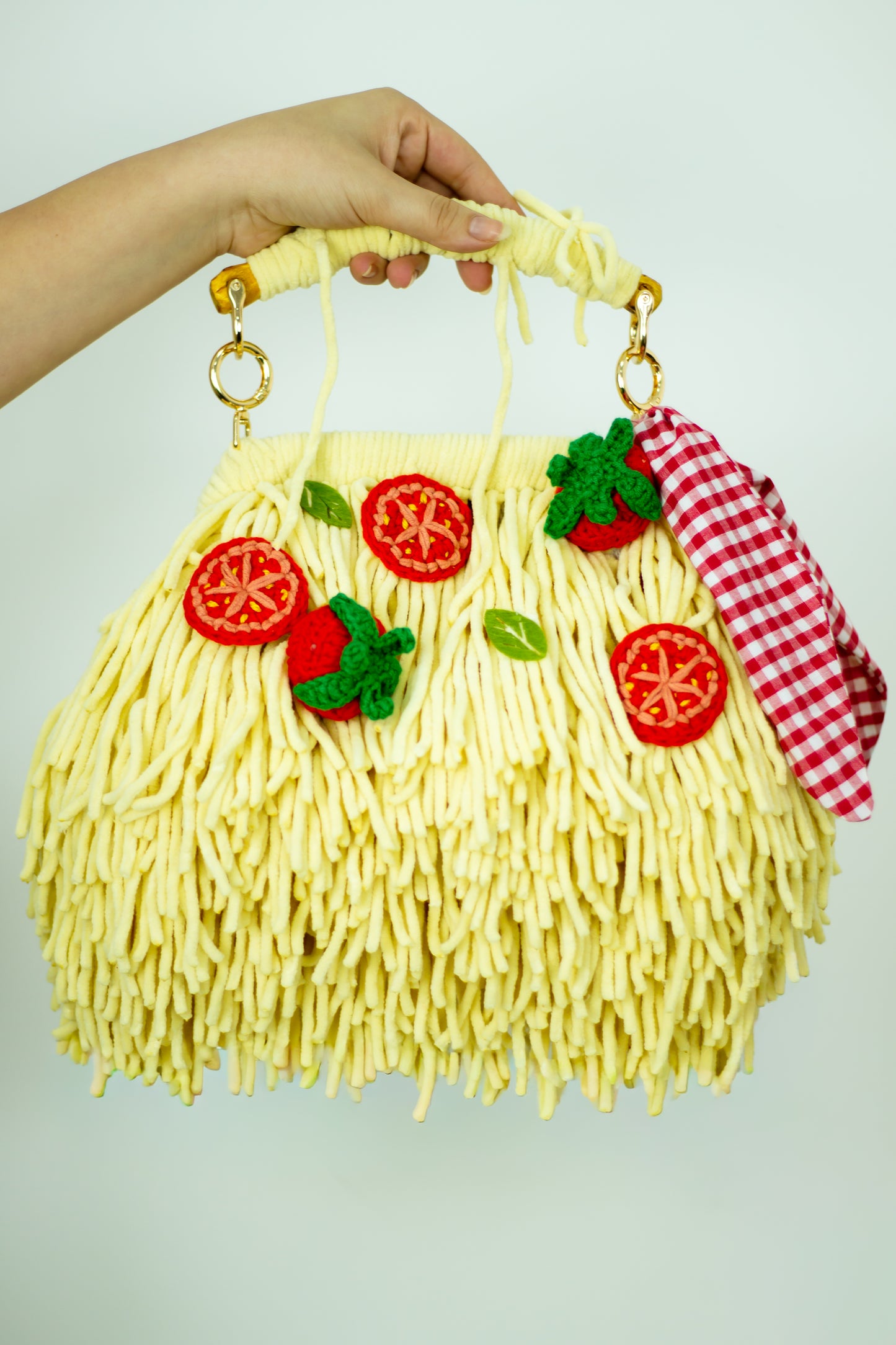 Bolsa Spaghetti - amarelo