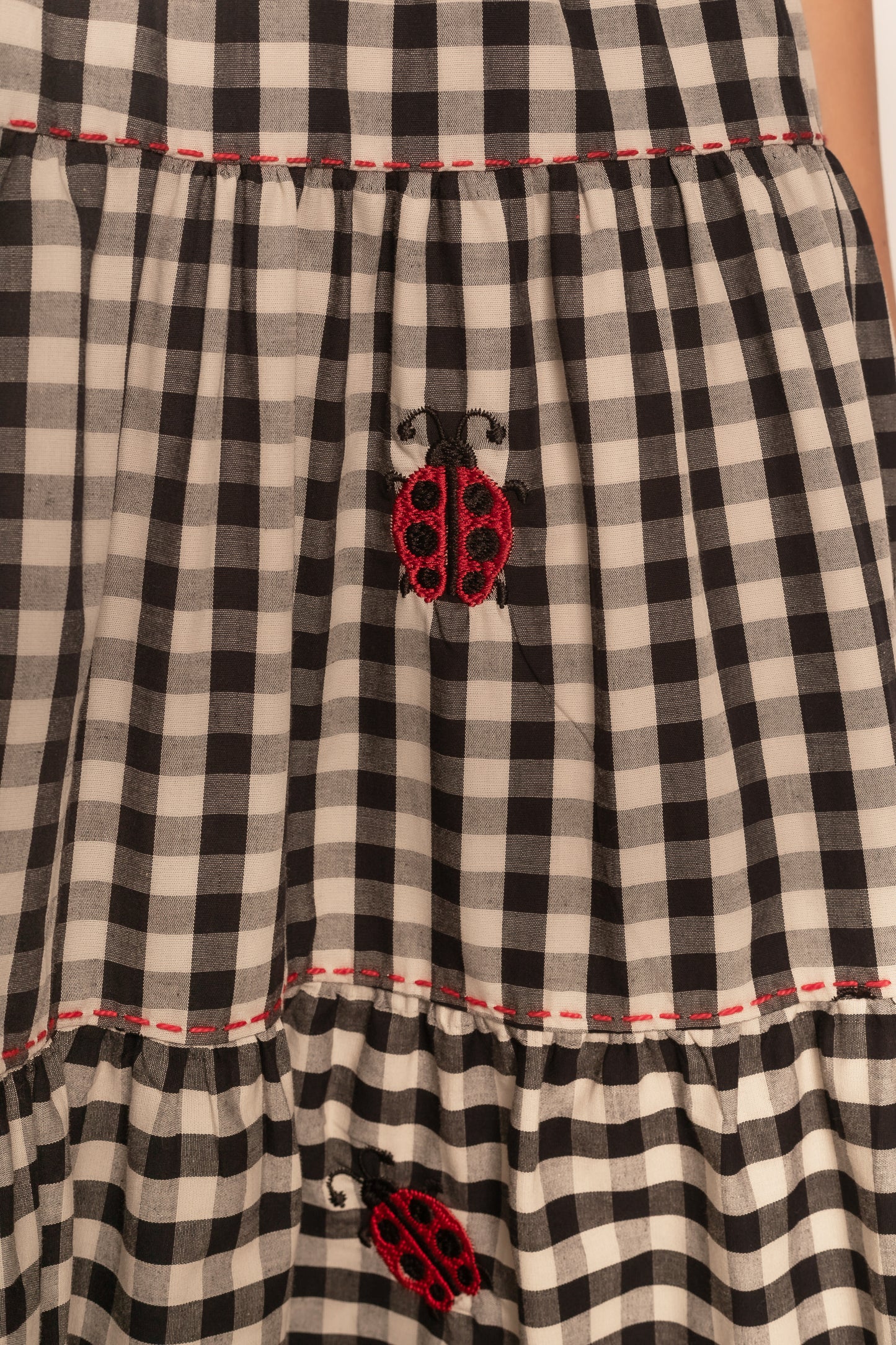 Vestido Helena Joaninhas - vichy vintage