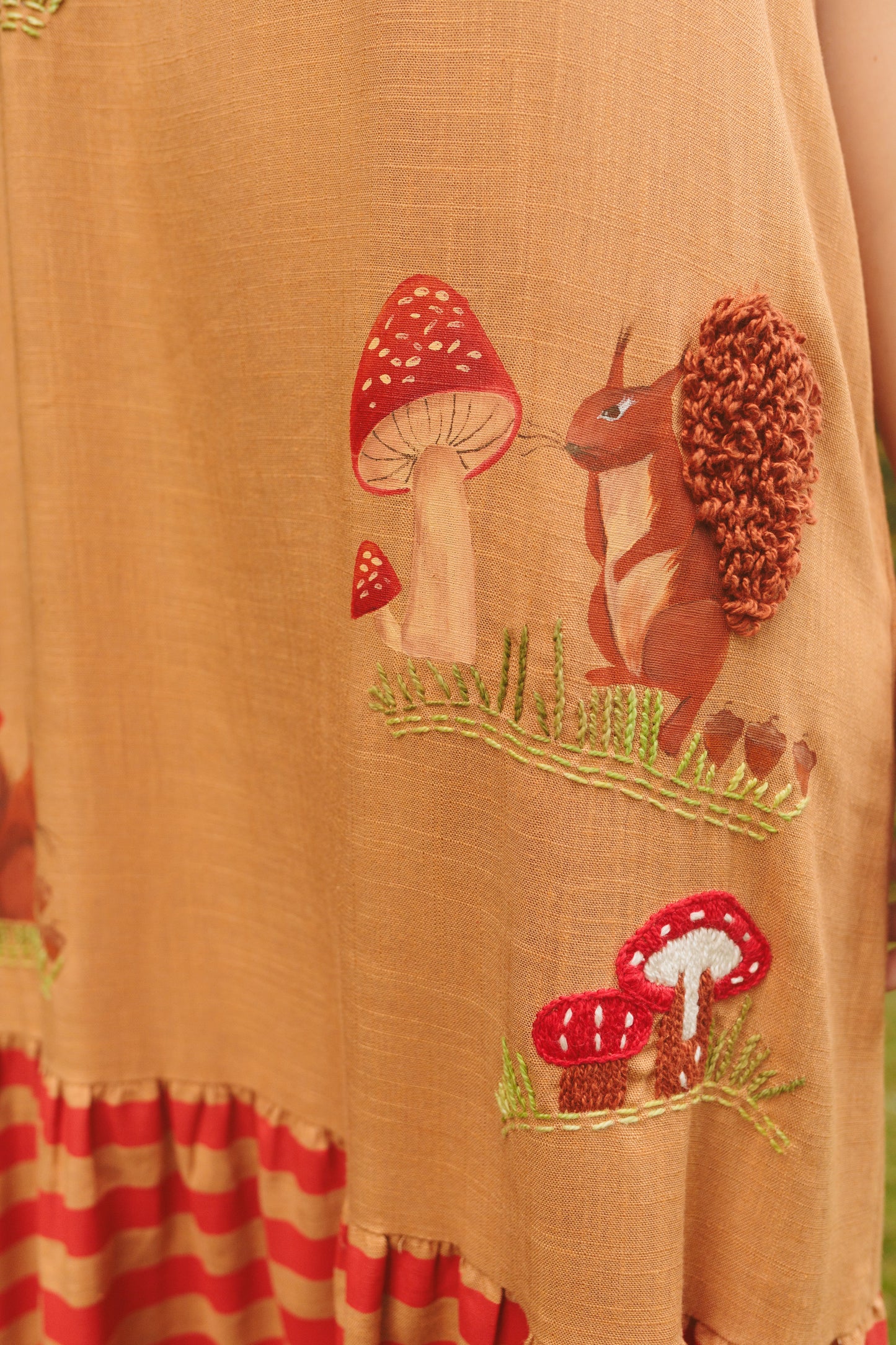 Vestido Manu - esquilo