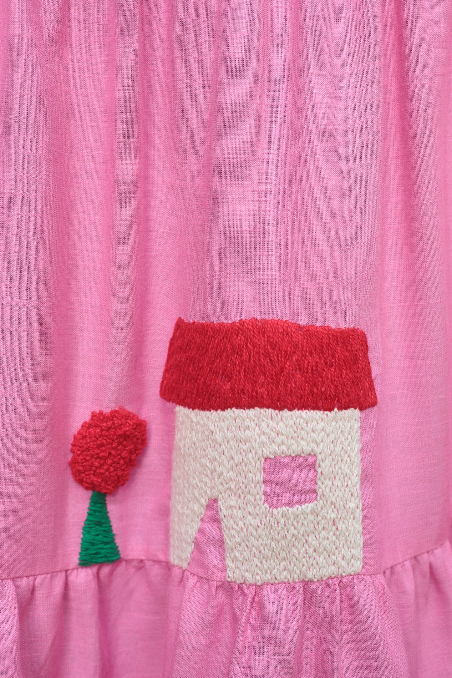 Vestido Amanda Pomar - rosa