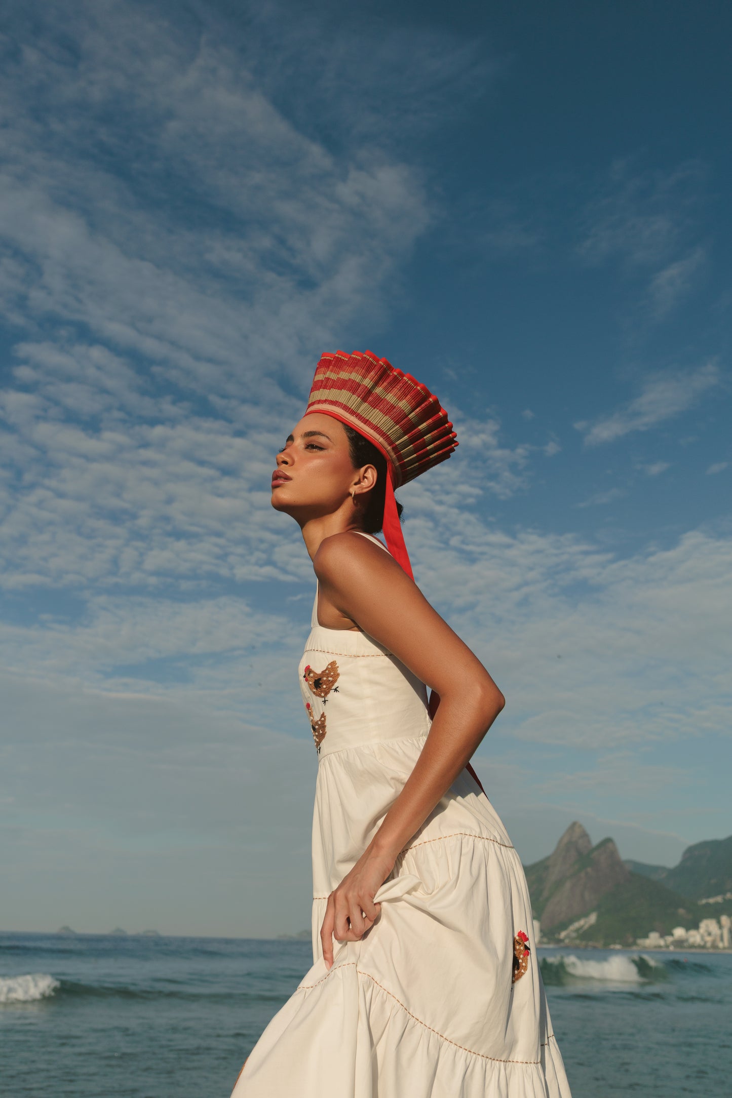 Vestido Amanda Galinha d'Angola - off