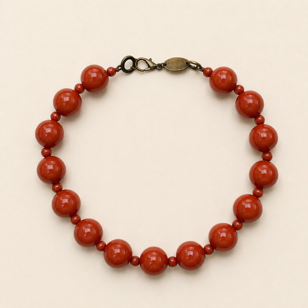 Choker Bolota P - marrom