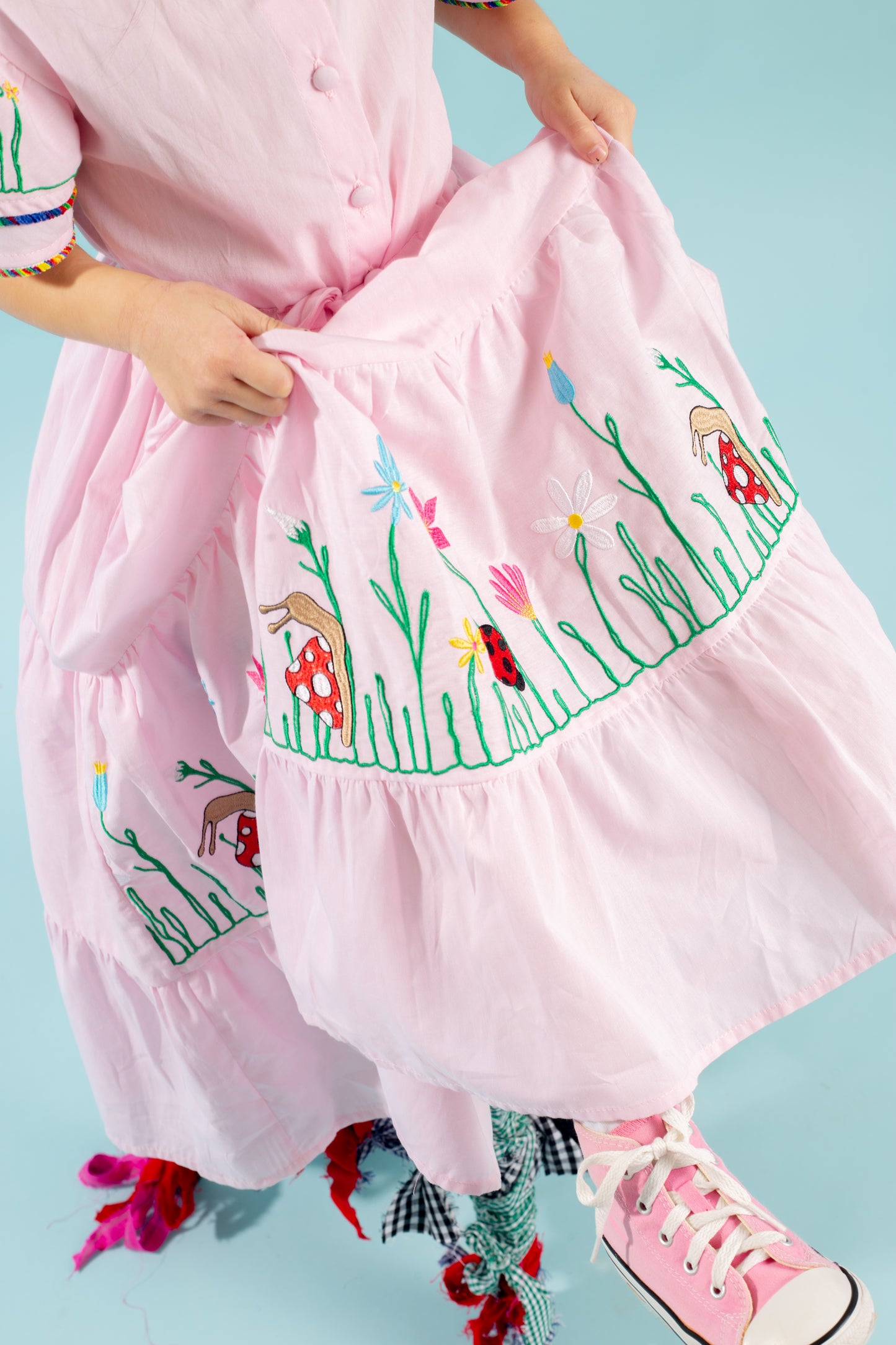 Vestido Frida Sonho Mini - rosa