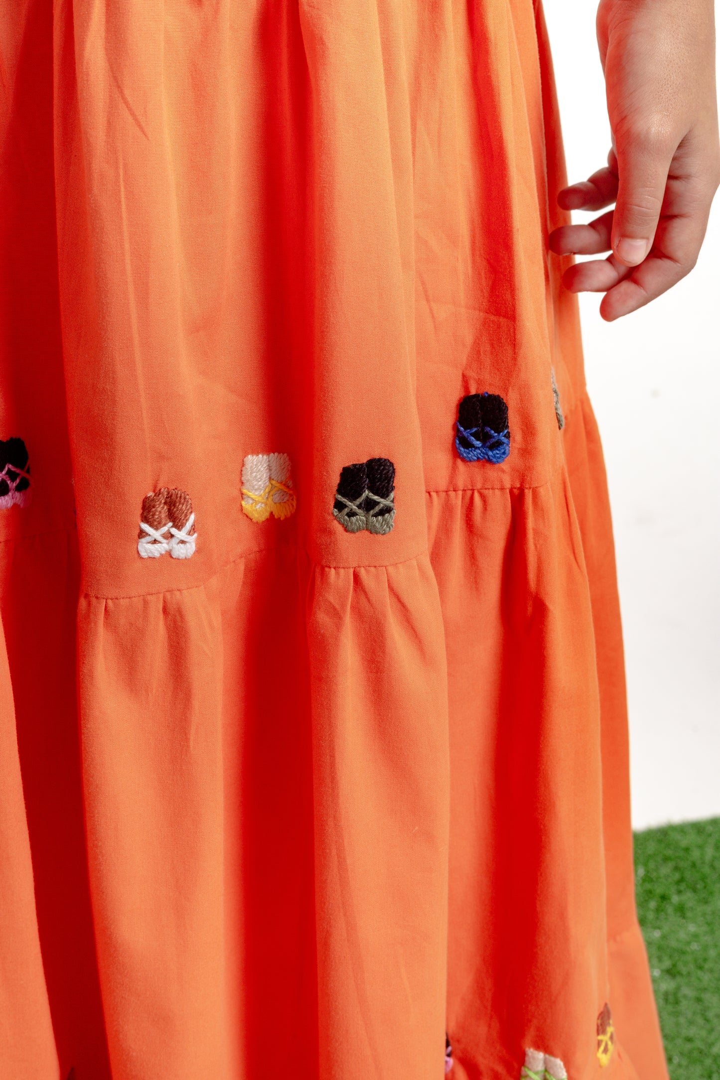 Vestido Amanda Sapatilha Mini - coral