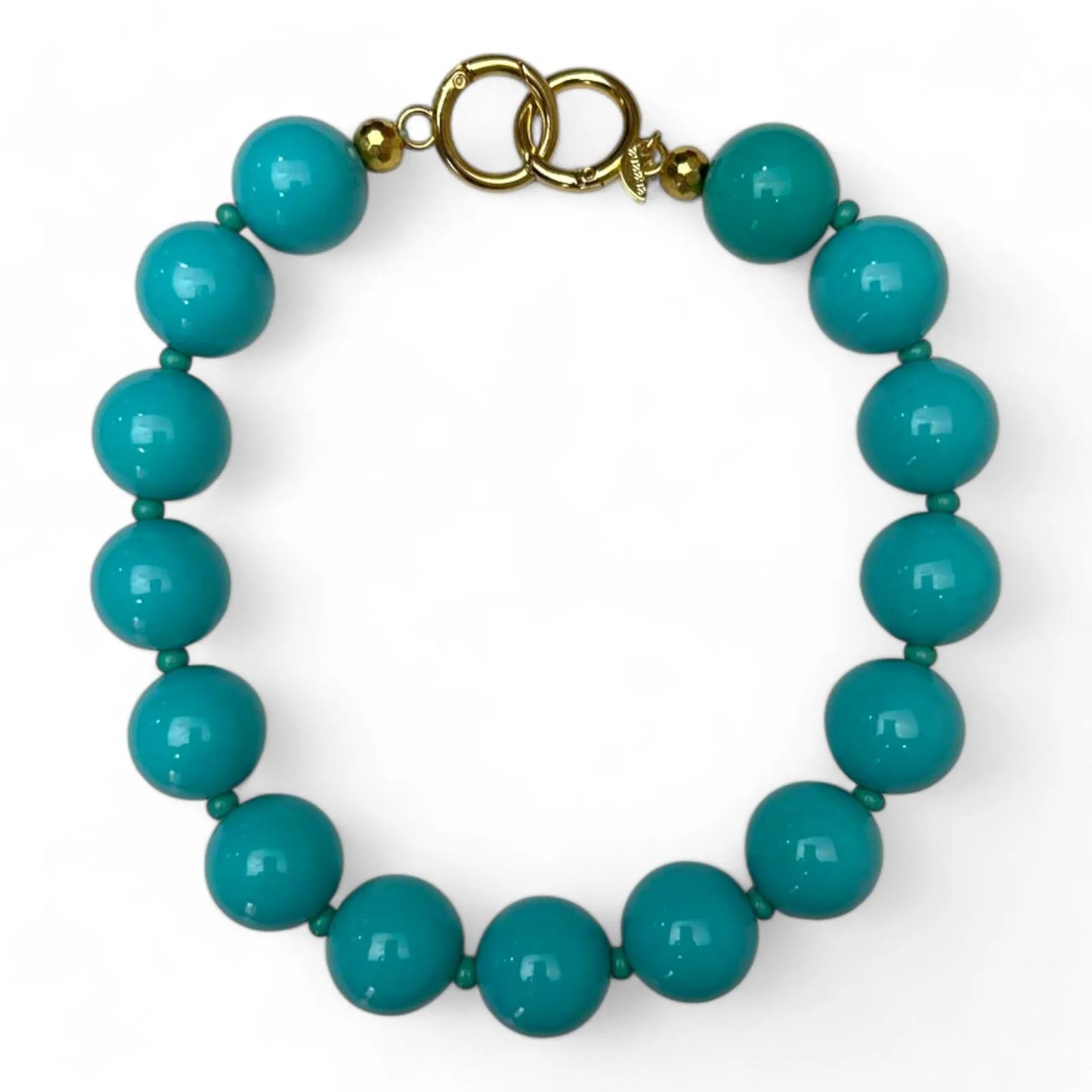 Choker Bolota - turquesa