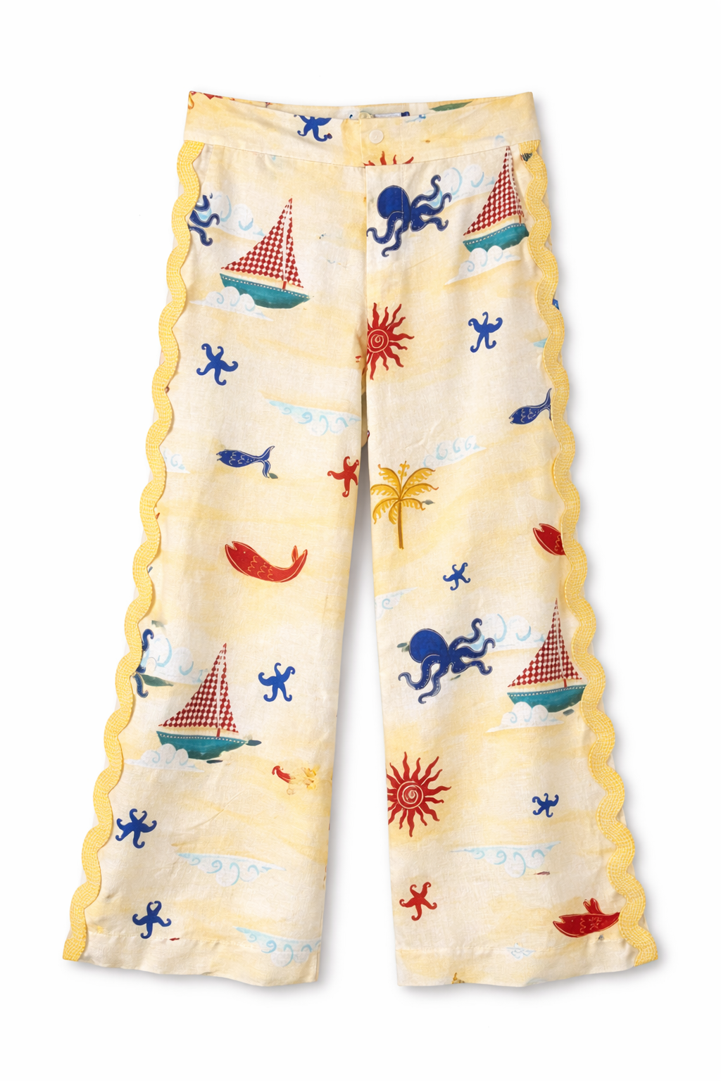 Calça Travessia - manteiga