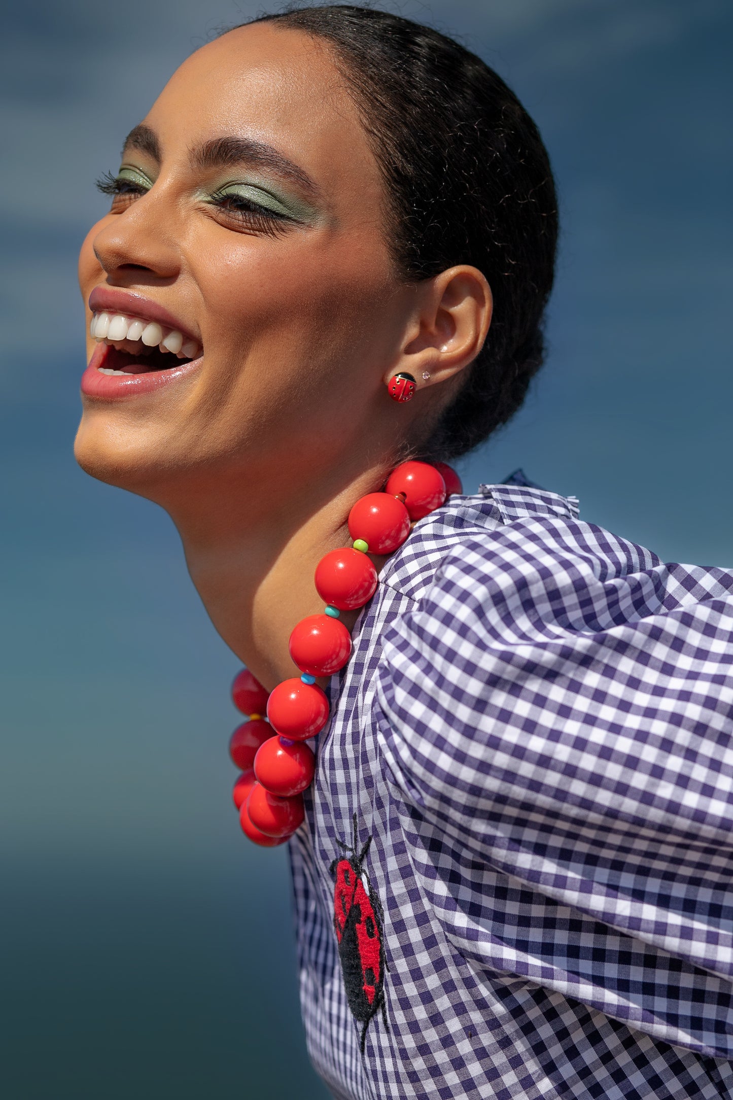 Choker Bolota - vermelho