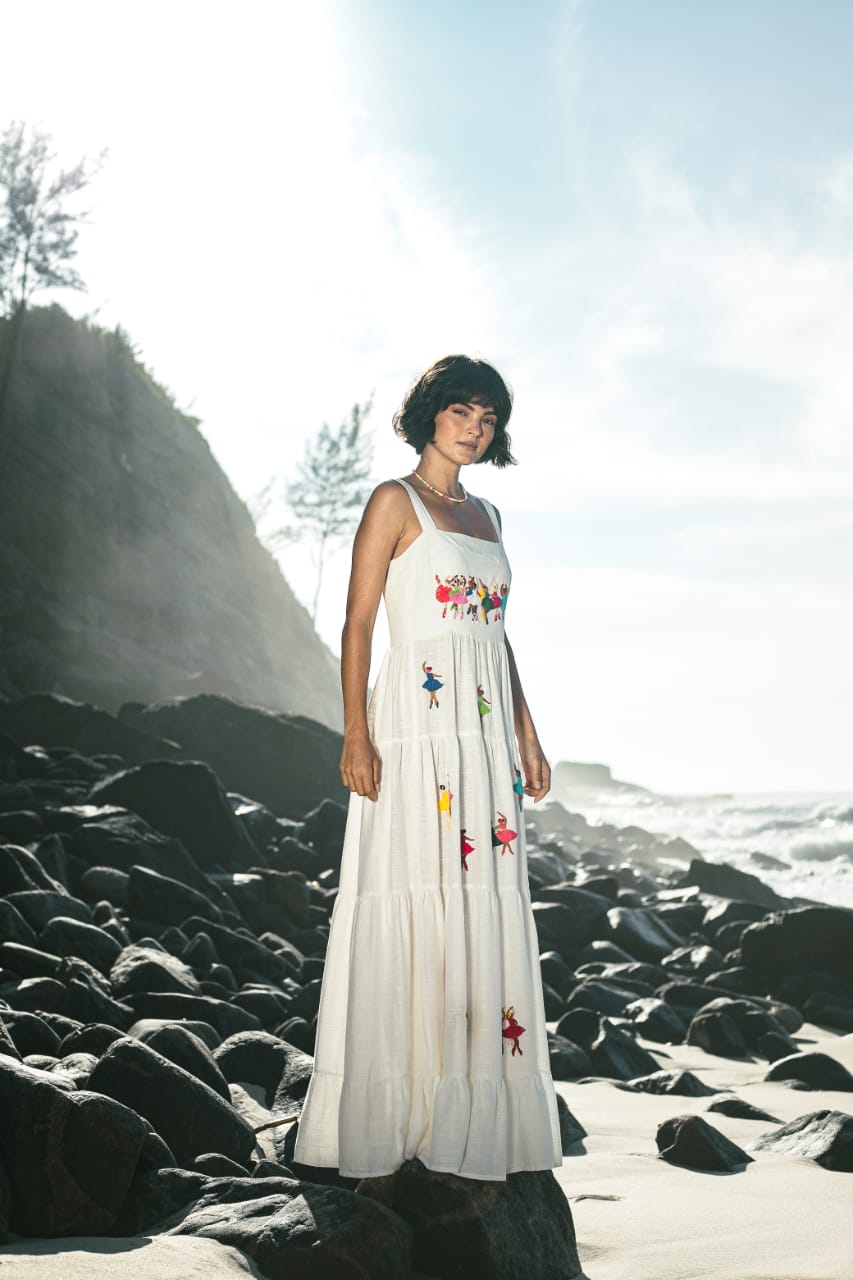 Vestido Amanda Palco - off