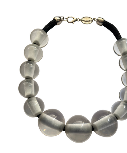 Colar Bolota - transparente