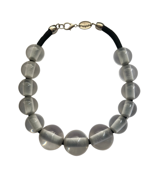 Colar Bolota - transparente