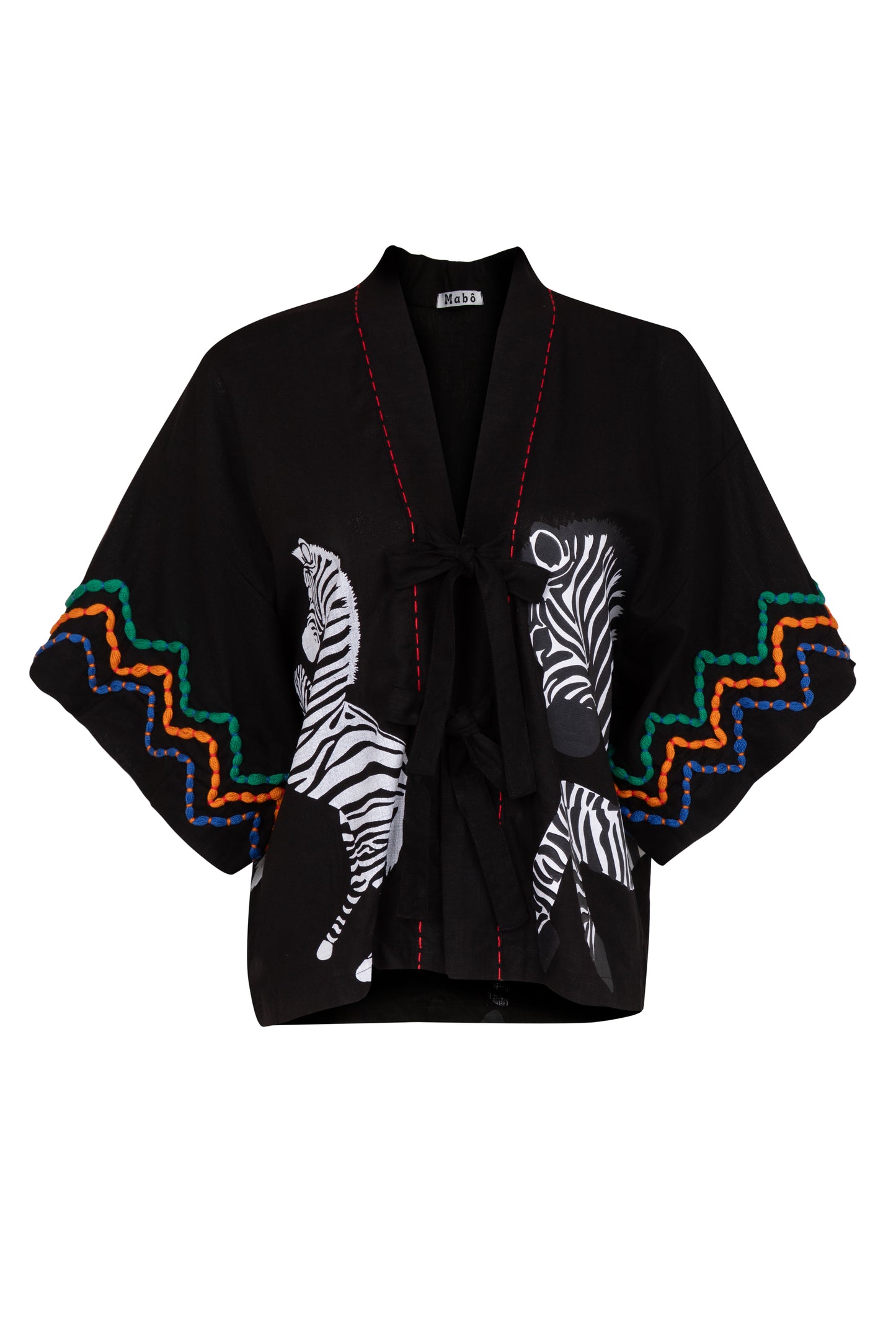 Kimono Zebra - preto
