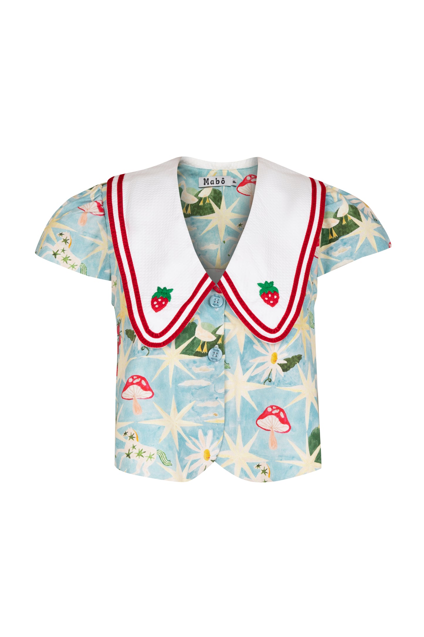 Colete Constelação Estrelinha - azul claro