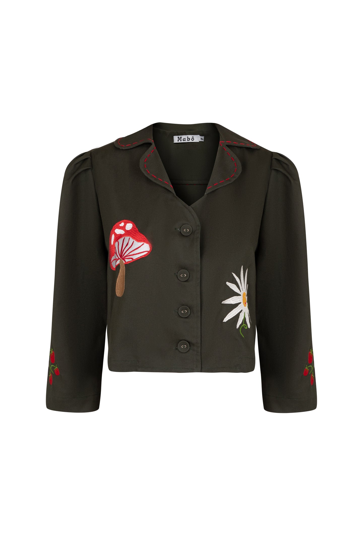 Casaco Fazenda - verde militar