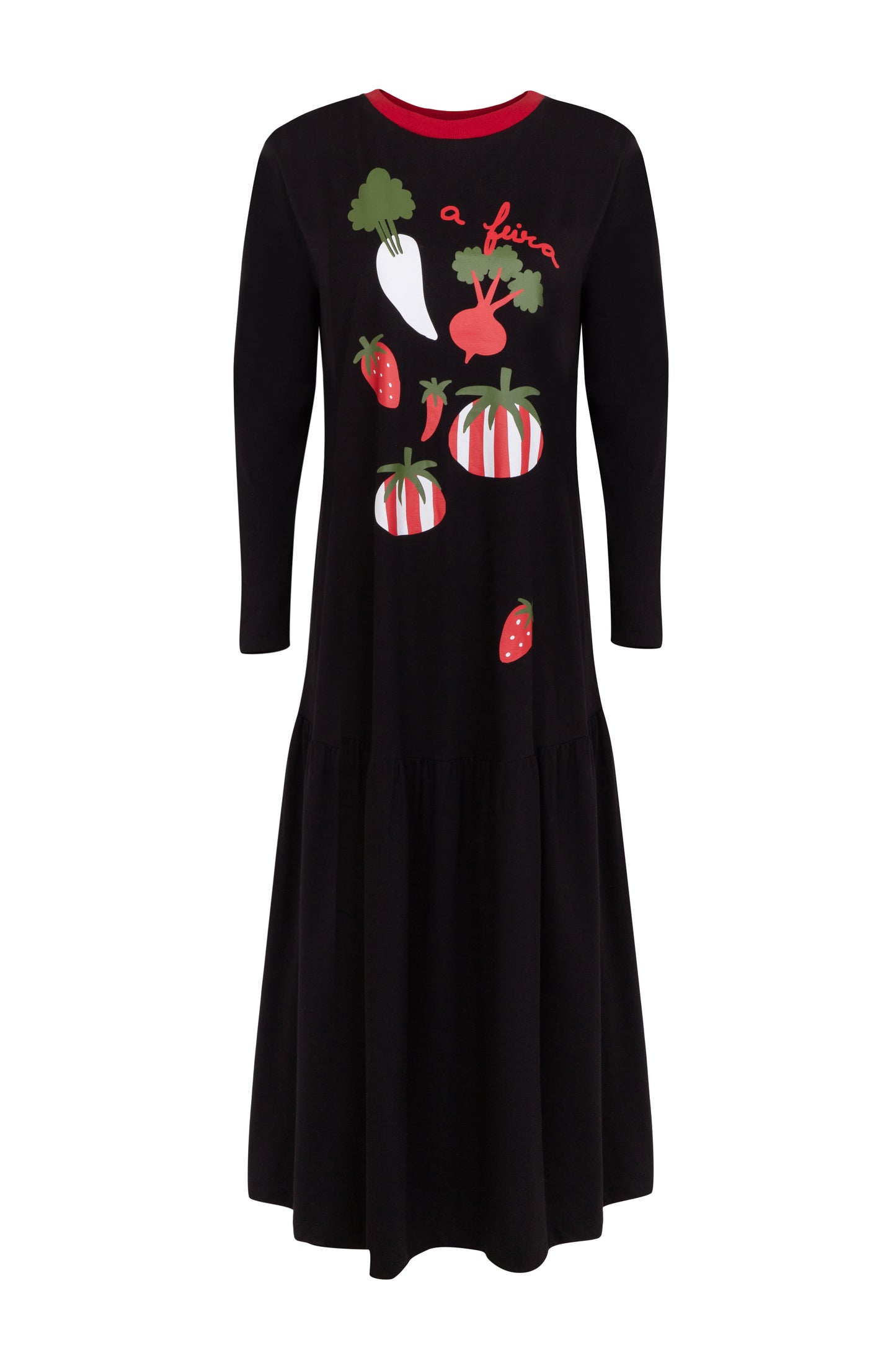 Vestido Feira - preto