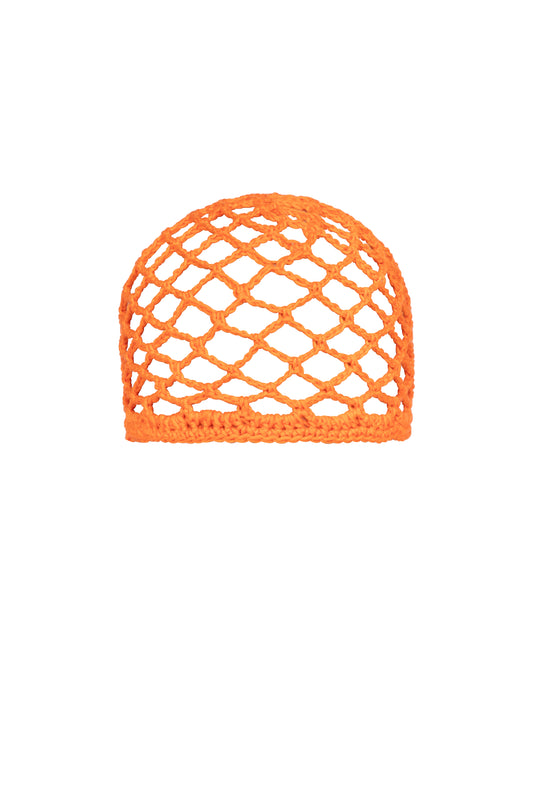 Touca de Crochê - laranja