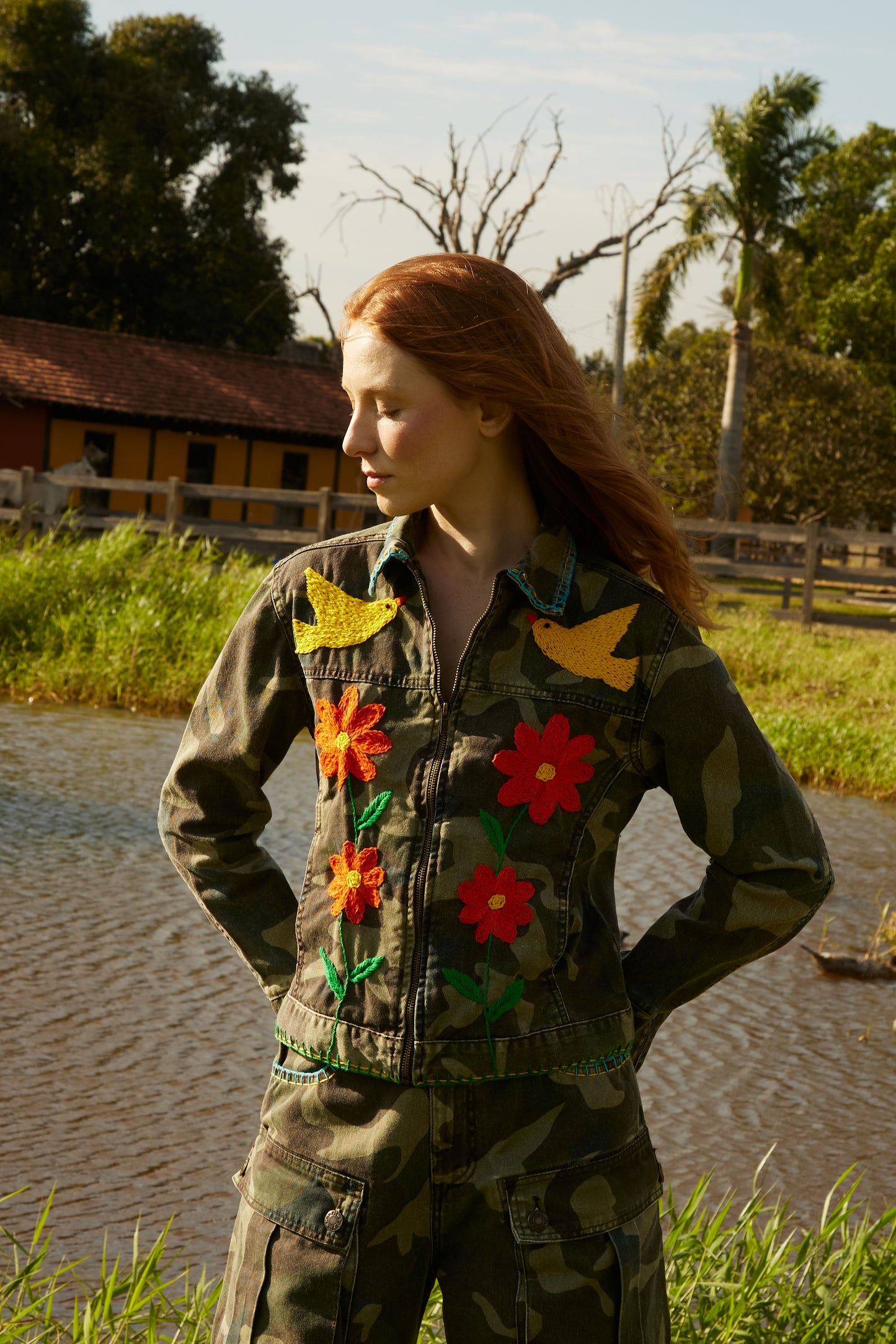 Jaqueta Florescer - camuflado
