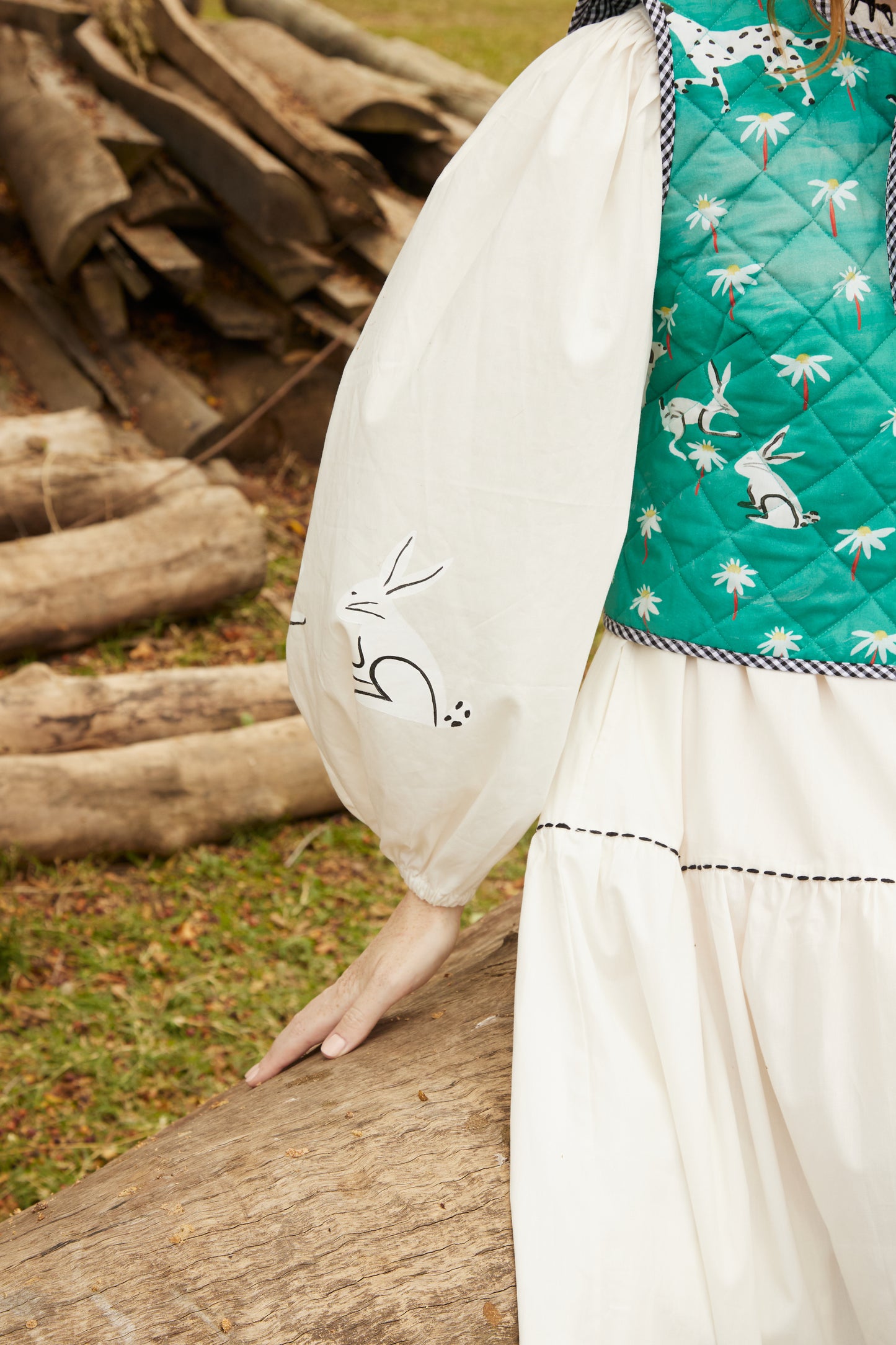 Vestido Bosque Pintado - off