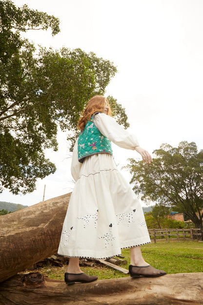 Vestido Bosque Pintado - off