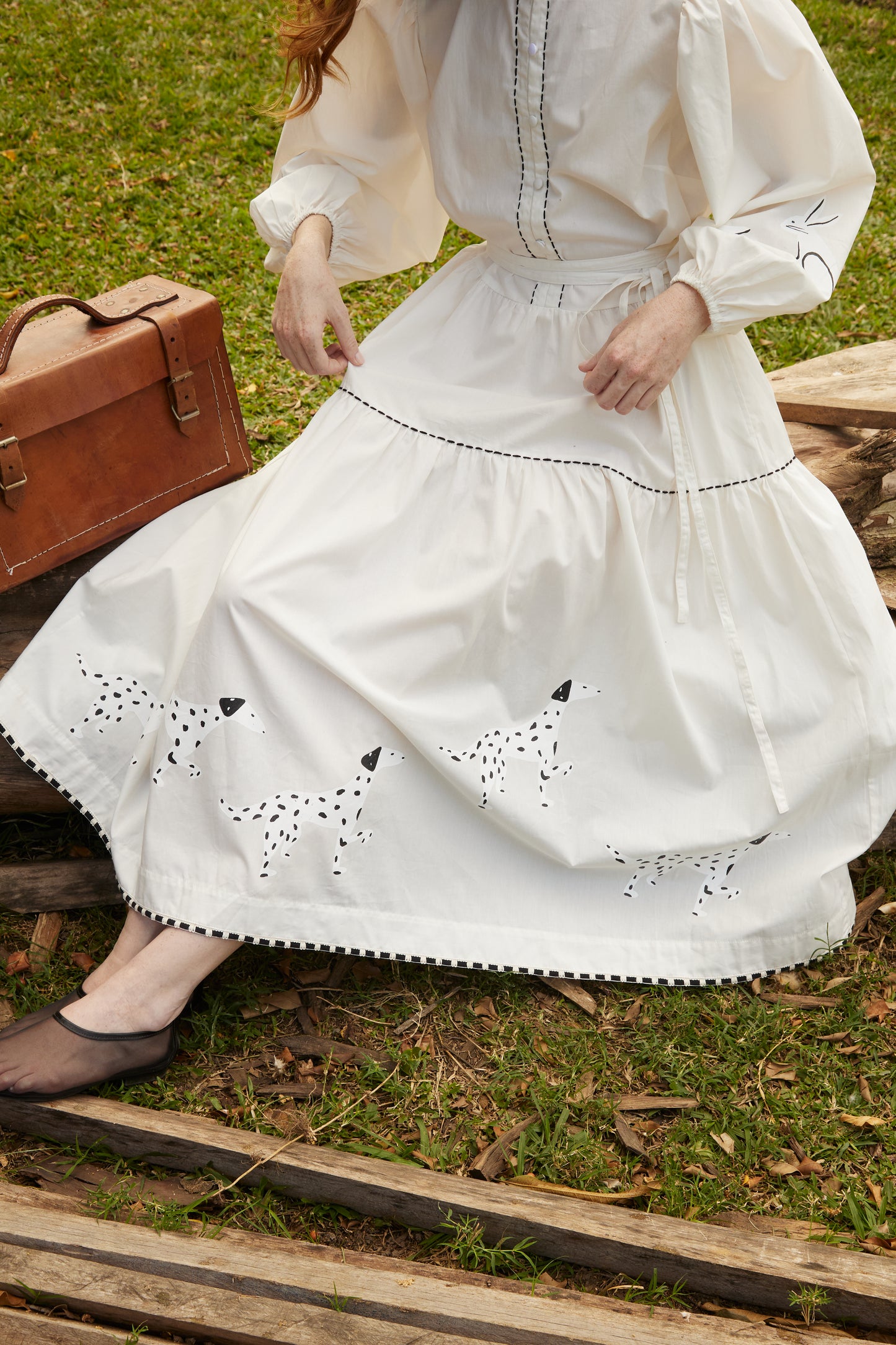 Vestido Bosque Pintado - off