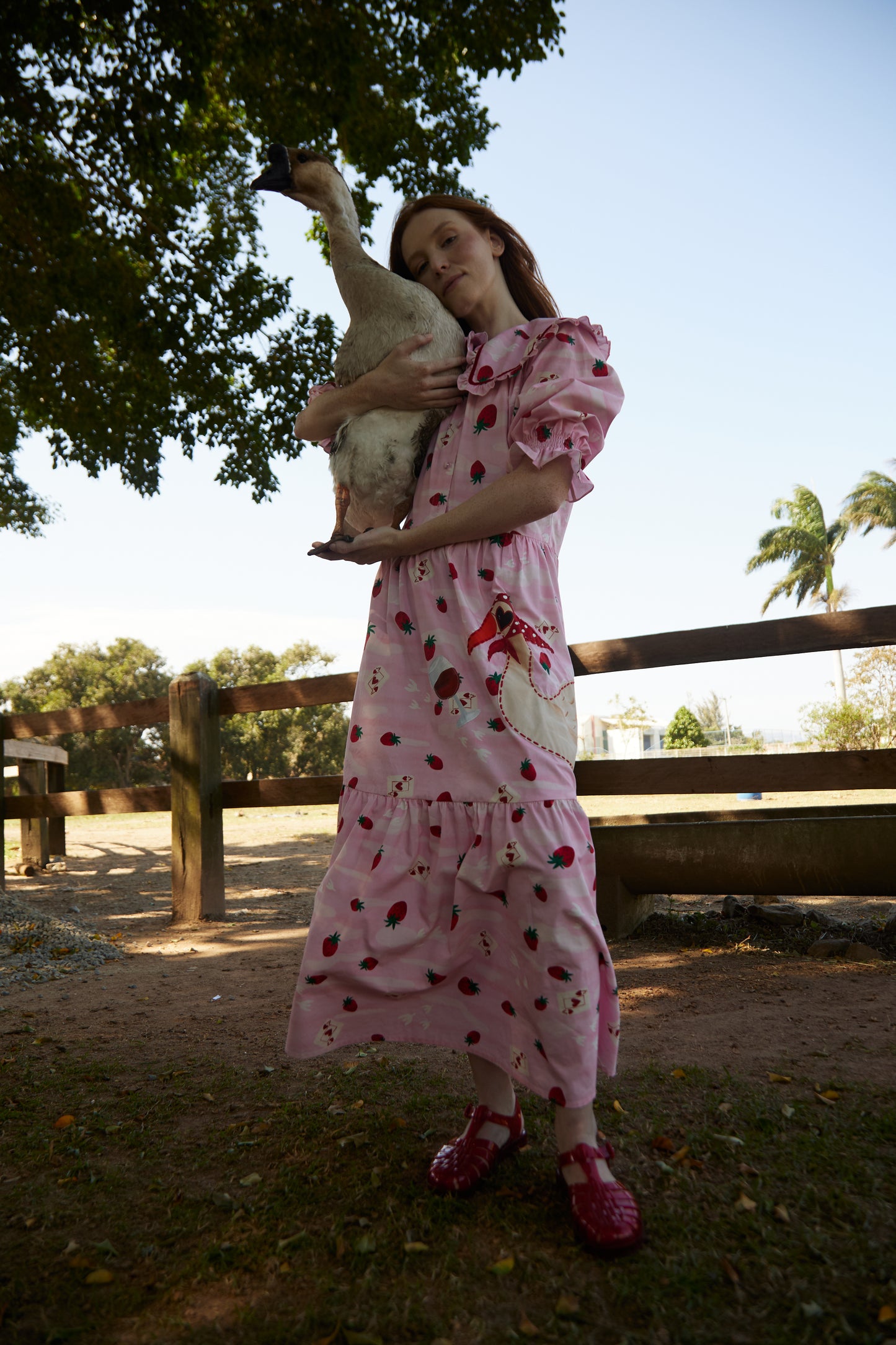 Vestido Alegria Silvestre - rosa