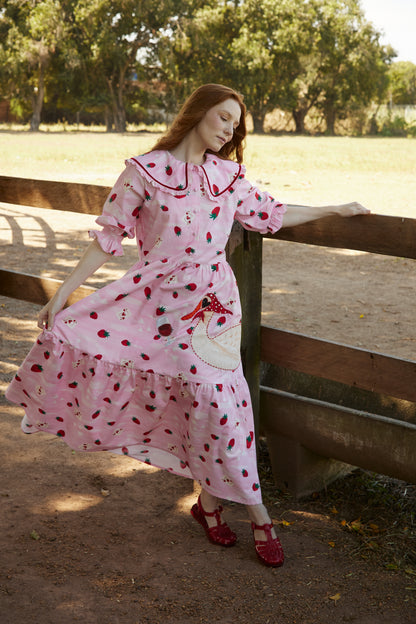 Vestido Alegria Silvestre - rosa