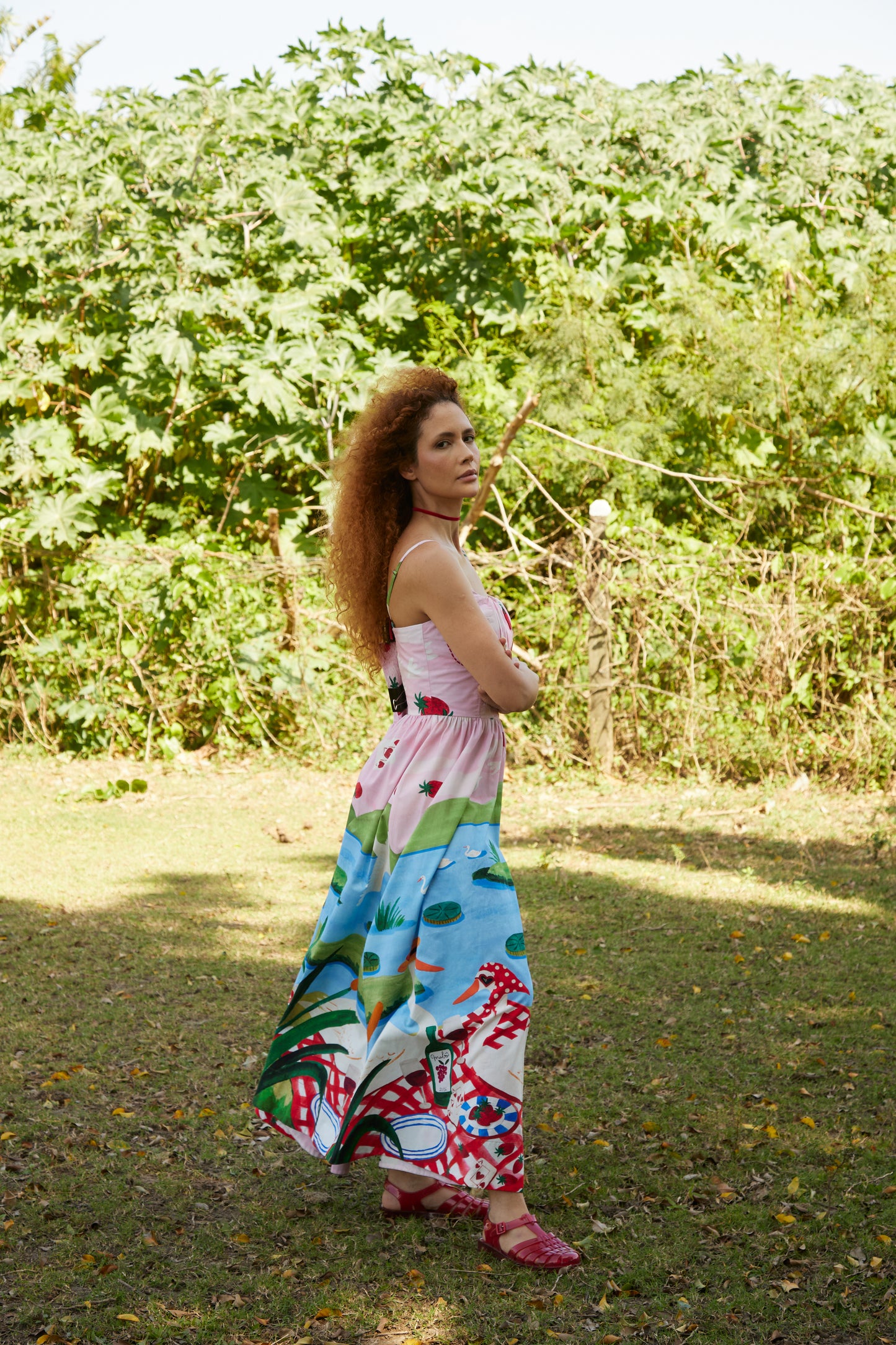 Vestido Picnic - rosa
