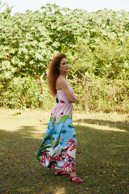 Vestido Picnic - rosa