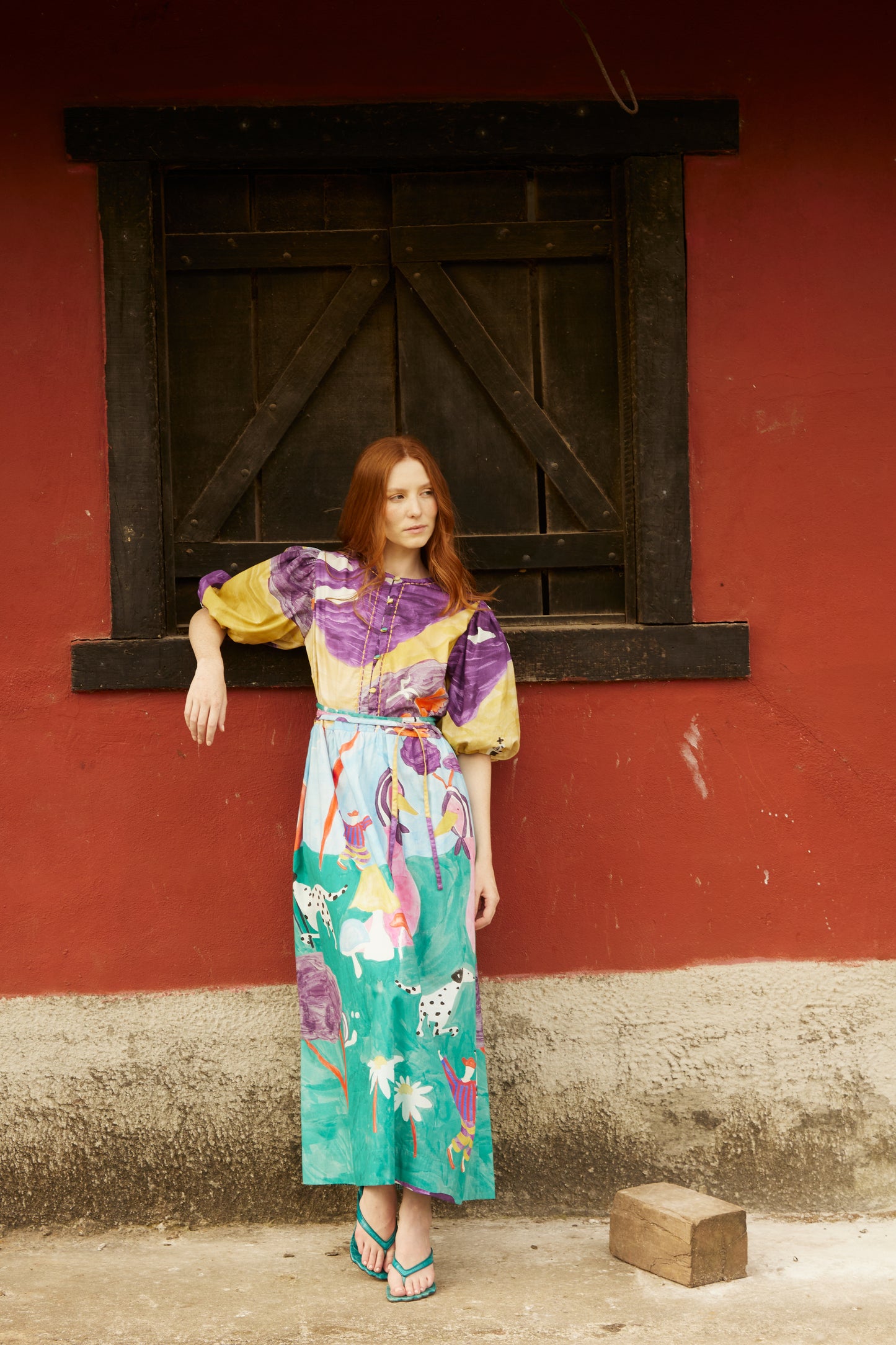 Vestido Bosque - roxo