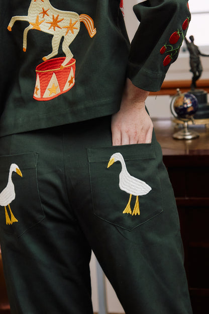 Calça Fazenda - verde militar