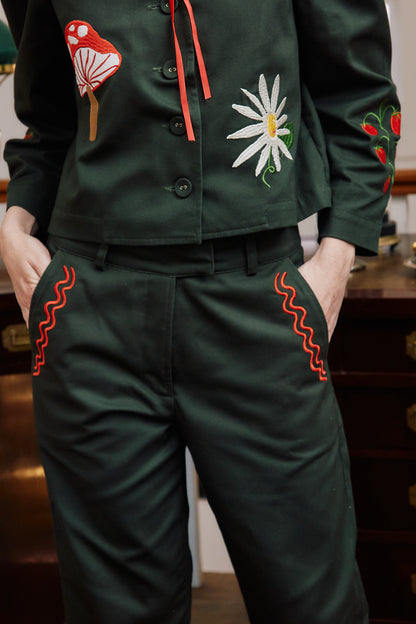 Calça Fazenda - verde militar