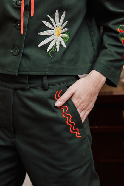 Calça Fazenda - verde militar