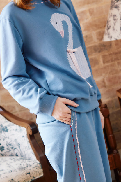 Conjunto Moletom Lagoa Azul - azul