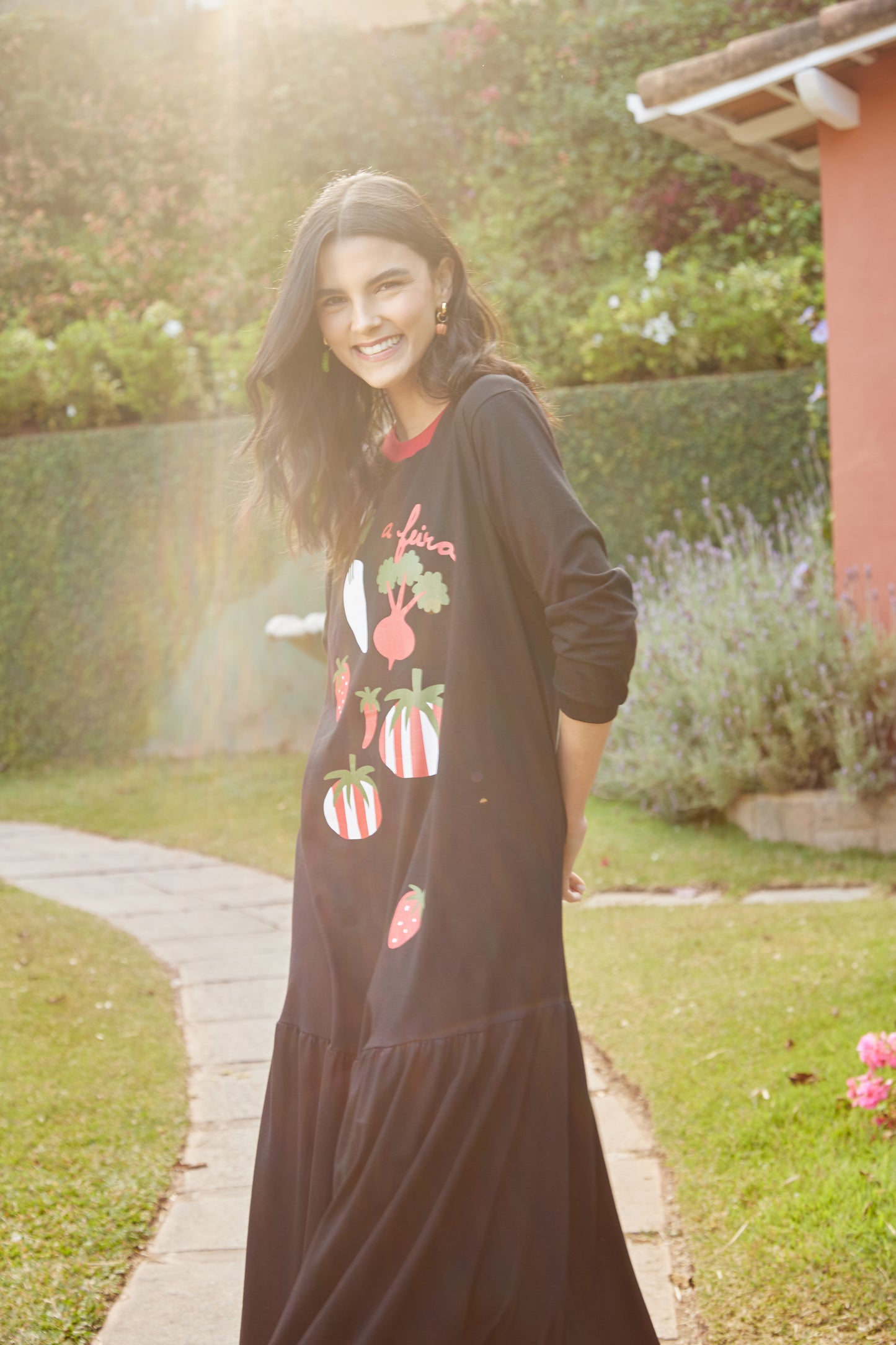 Vestido Feira - preto