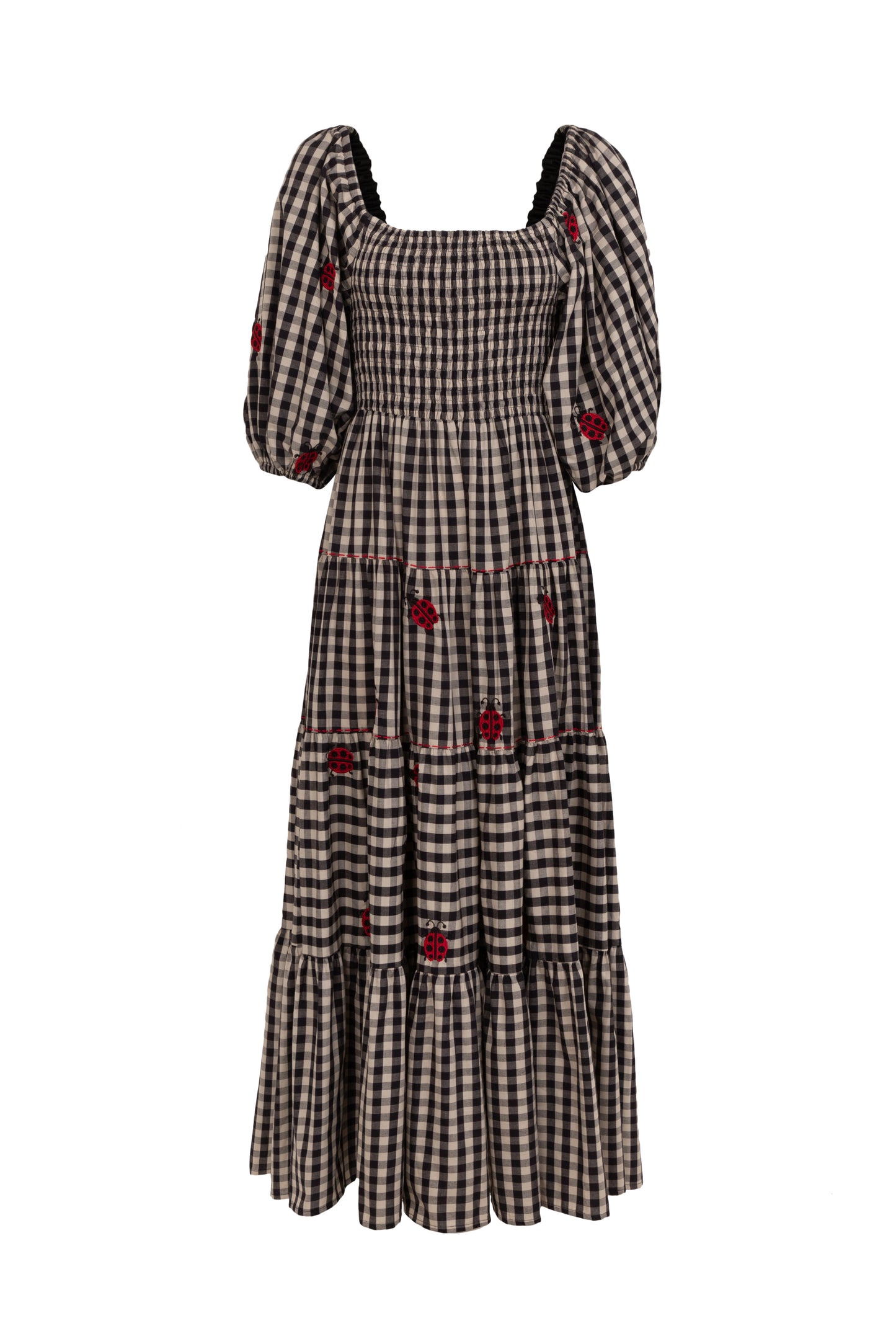 Vestido Helena Joaninhas - vichy vintage