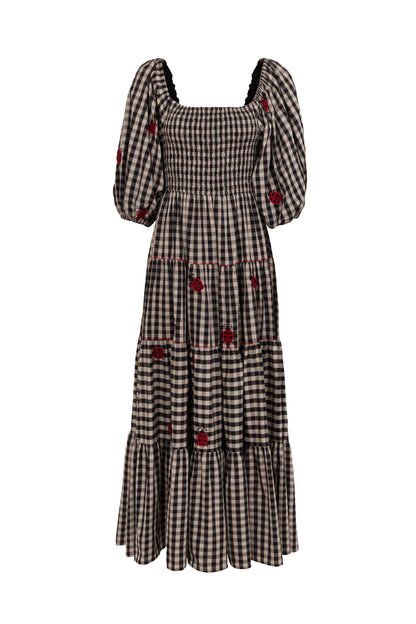 Vestido Helena Joaninhas - vichy vintage