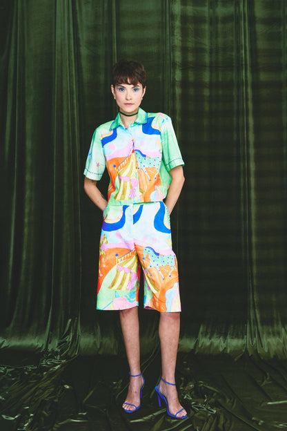 Camisa Mistério Circo - verde