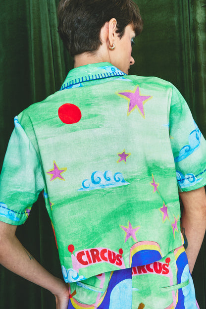 Camisa Mistério Circo - verde