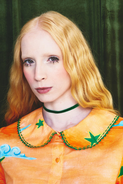 Camisa Cambalhota Circo - laranja