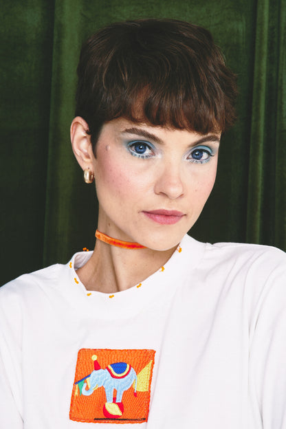 T-Shirt Elefante - off