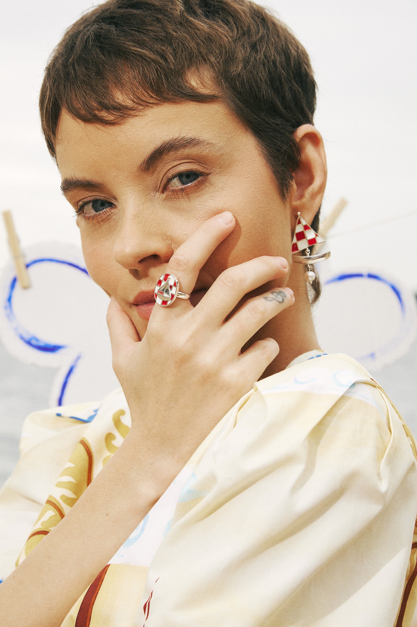 Brinco Veleiro - prata