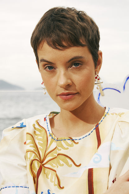 Vestido Brisa - manteiga