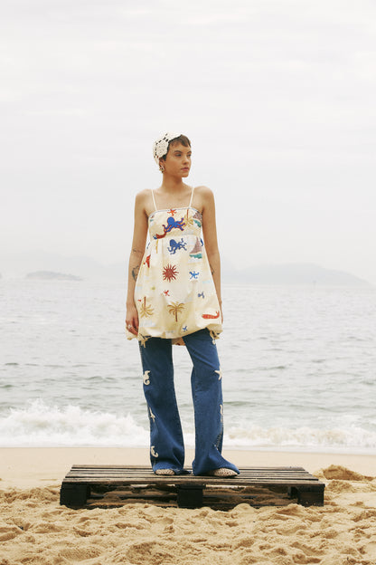 Calça Litoral - jeans