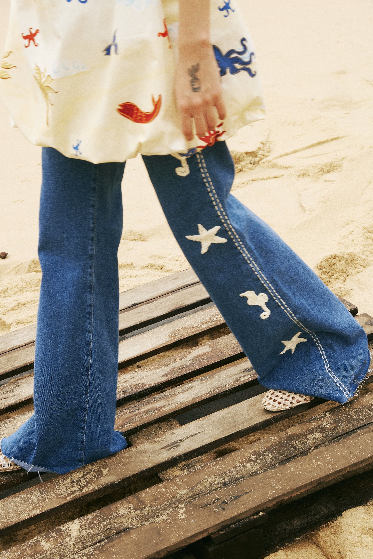 Calça Litoral - jeans