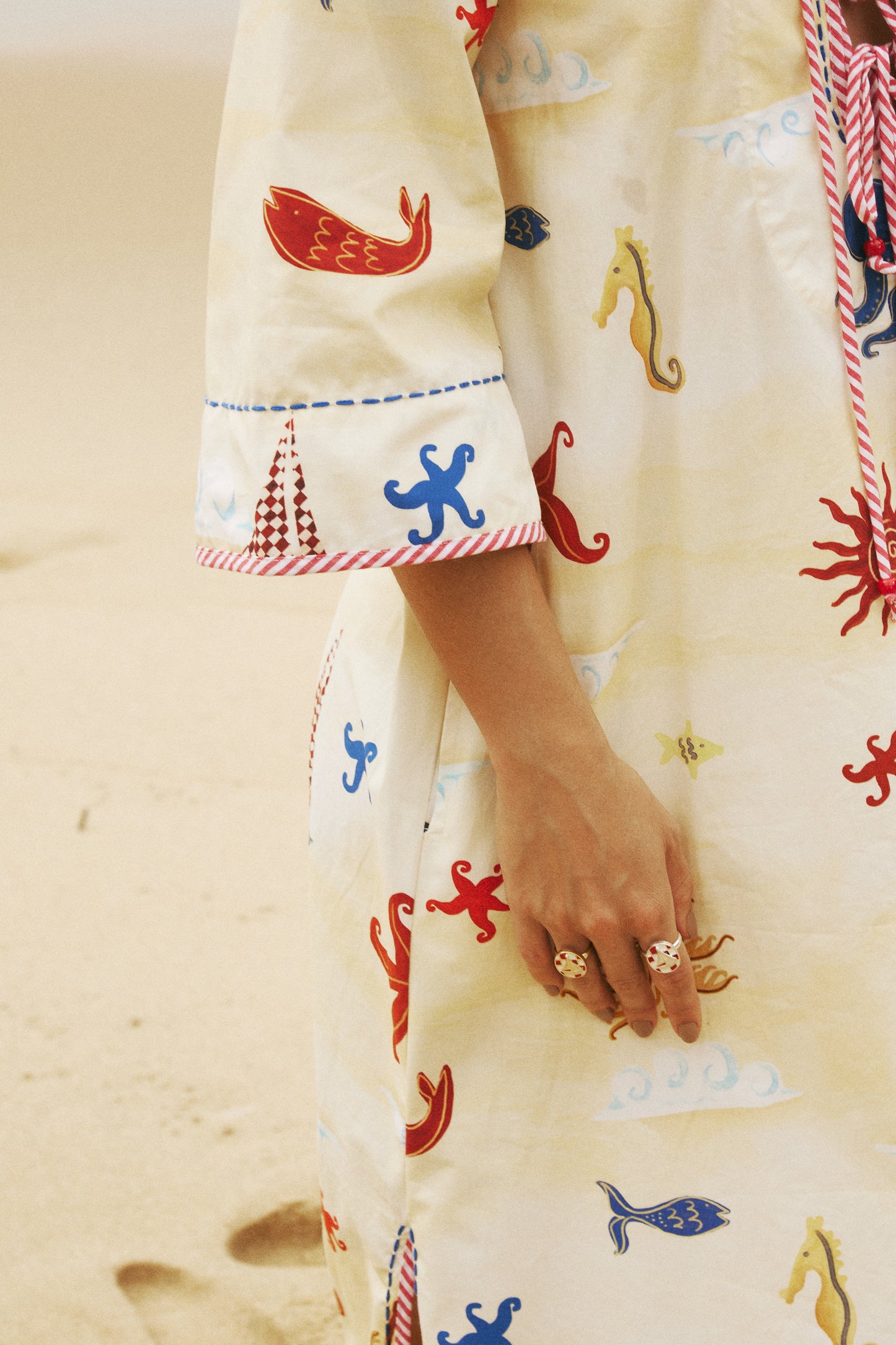 Túnica Calmaria - manteiga