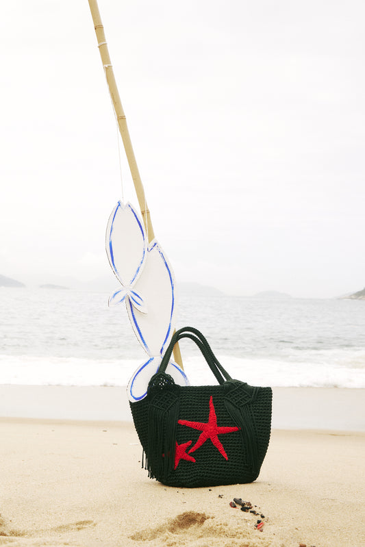 Bolsa Estrela do Mar - verde bandeira