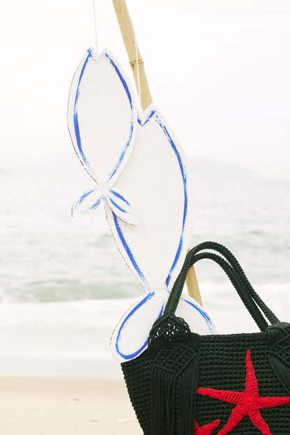 Bolsa Estrela do Mar - verde bandeira