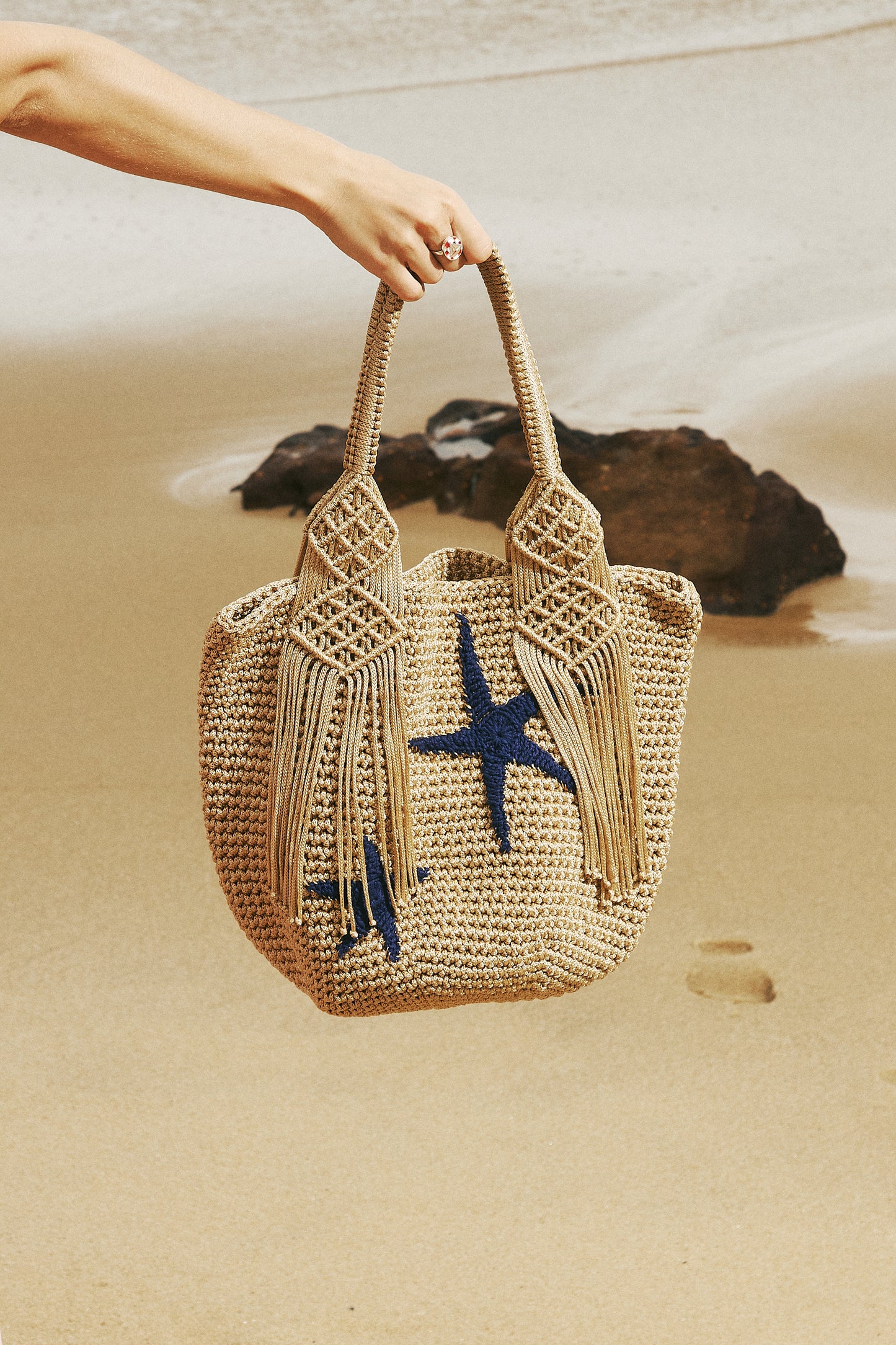 Bolsa Estrela do Mar - areia